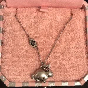 Juicy couture rabbit necklace